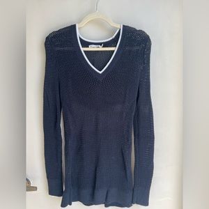 rag & bone navy sweater dress XS